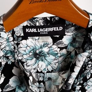 Karl Lagerfeld Floral Top (s)